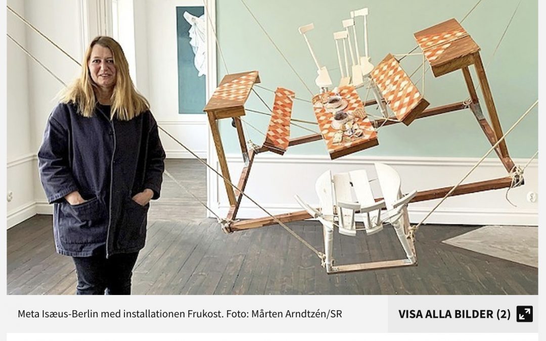 Kulturnytt P1: Meta Isæus-Berlins karantän födde nytt måleri